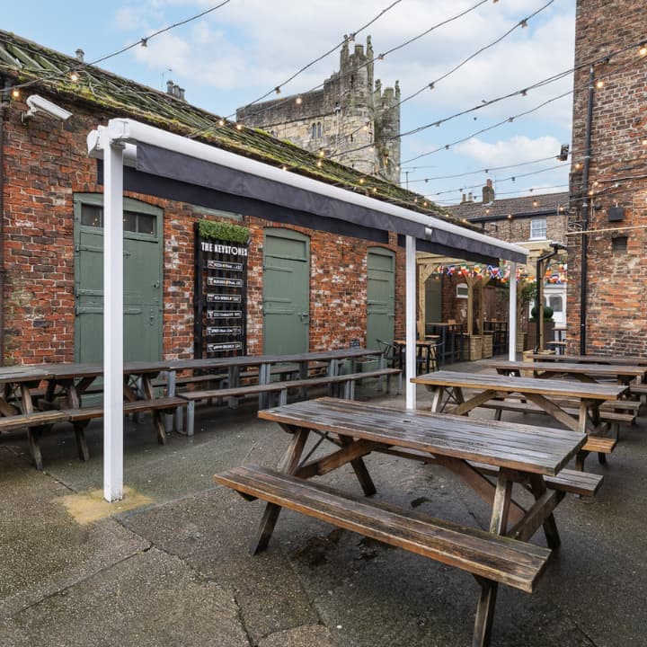 Beer garden in your local area
