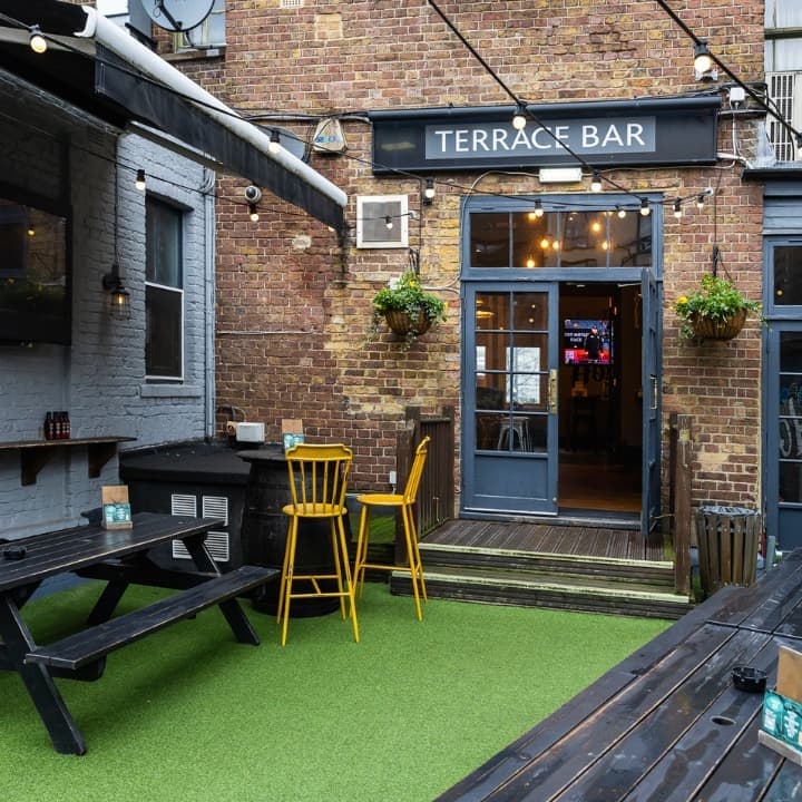 Beer garden in your local area