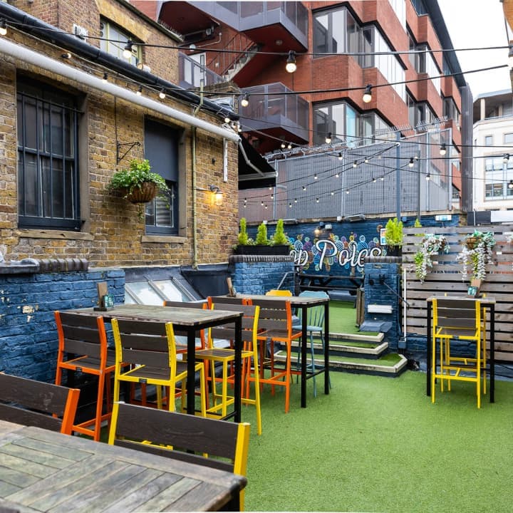 Beer garden in your local area