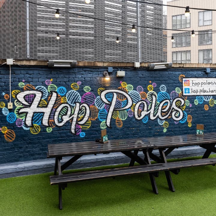 Beer garden in your local area