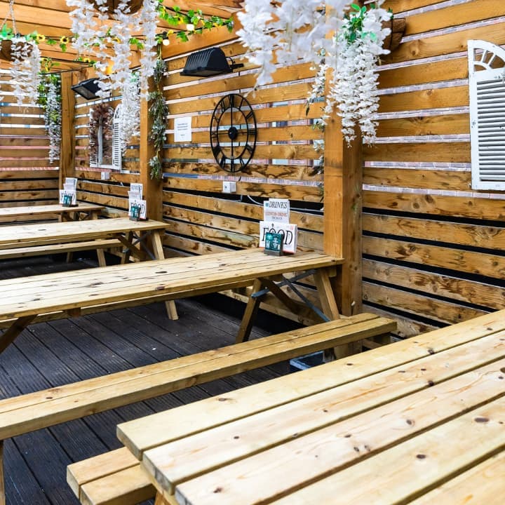 Beer garden in your local area