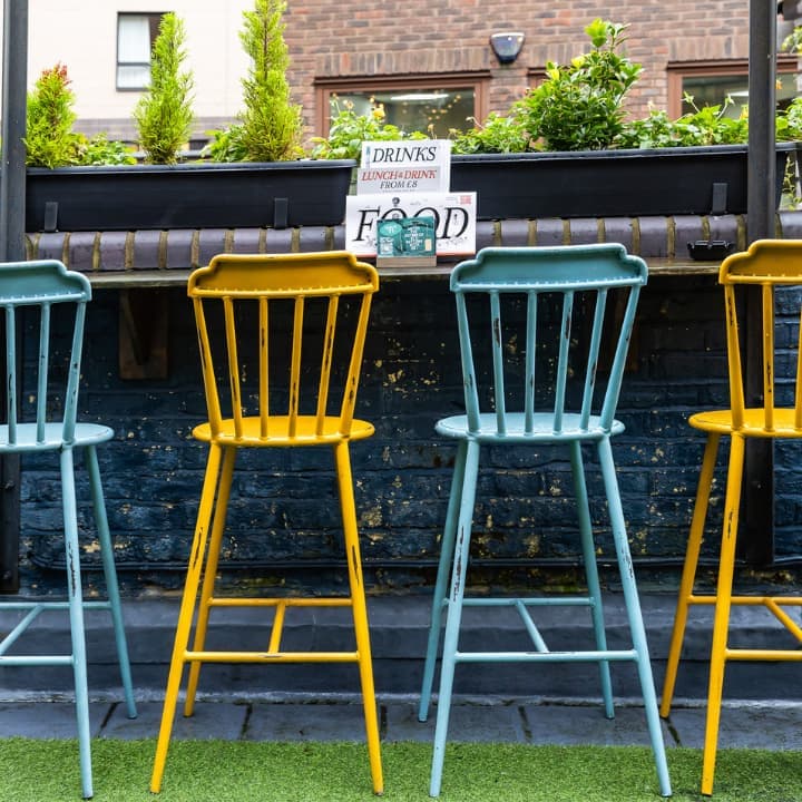 Beer garden in your local area