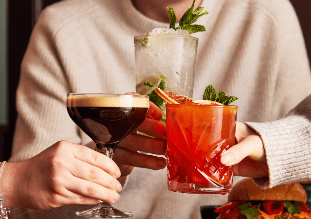 Bottomless brunch drinks