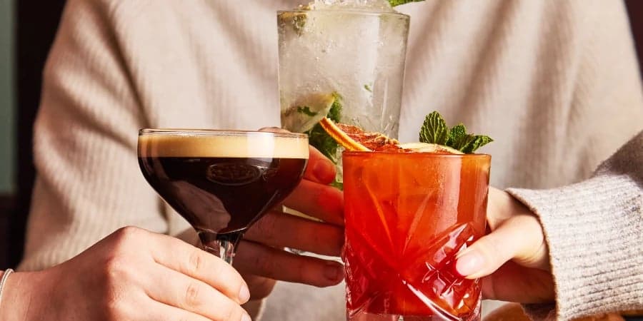 3 cocktails