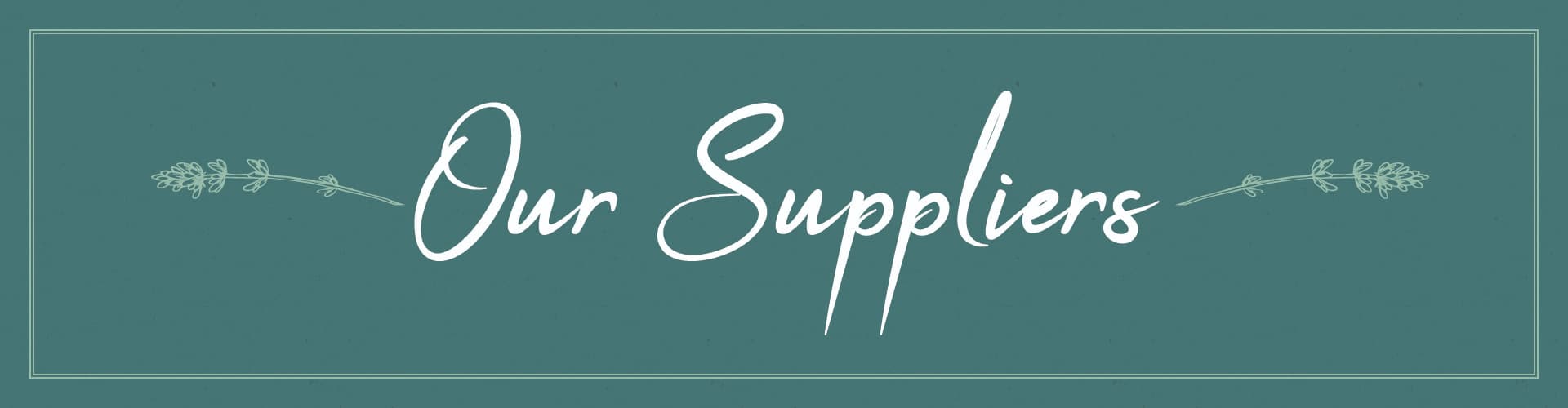 Our Suppliers | New Menu | Classic Pub & Dining