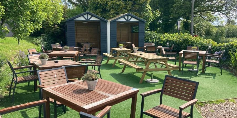 Garden area at Heritage Pubs