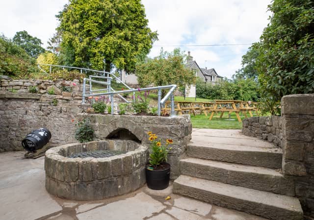 Stork Hotel Pub near Lancaster Beer Garden