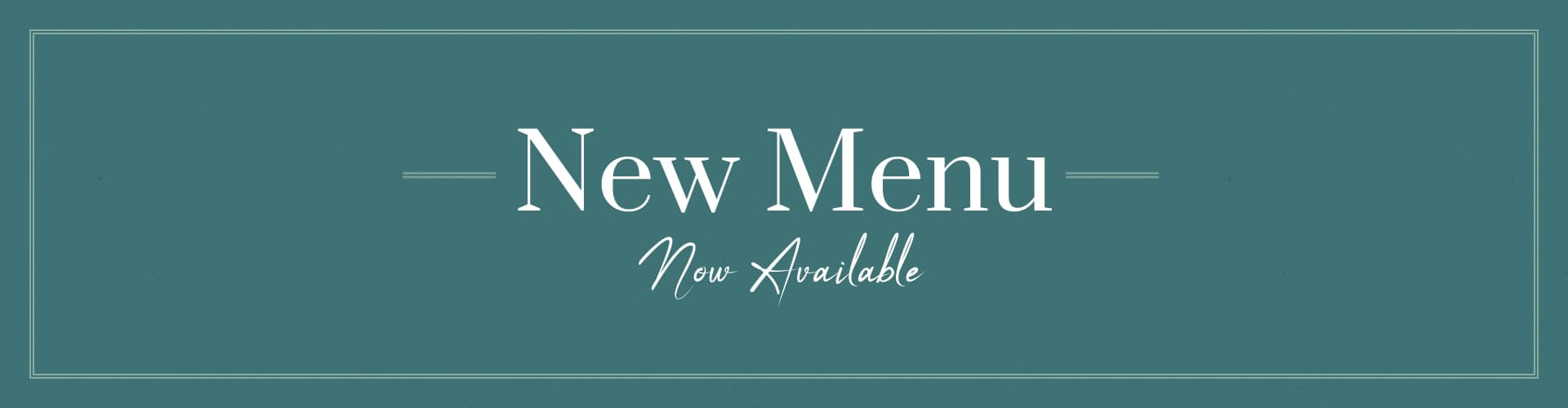 New Menu at Heritage Pubs