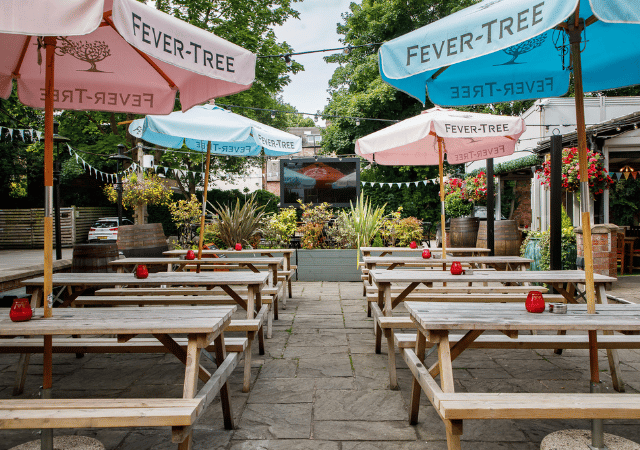 Outdoor Beer Garden