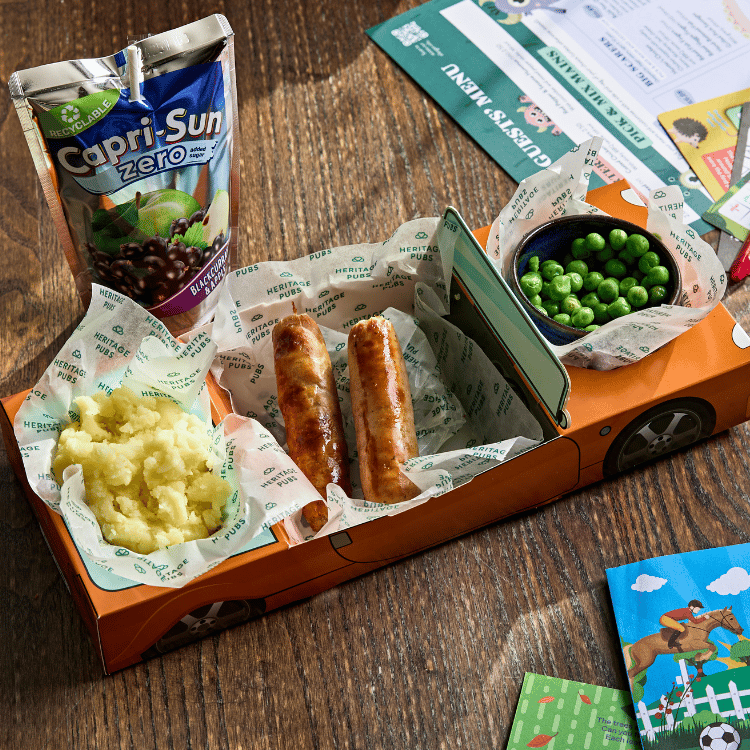 Sausage and Mash for Young Guests at Heritage Pubs