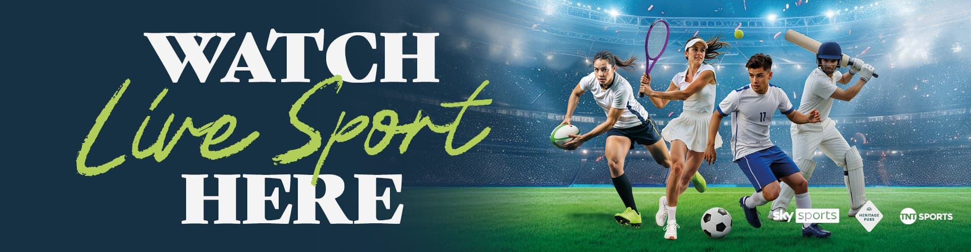 Live Sport at Heritage Pubs
