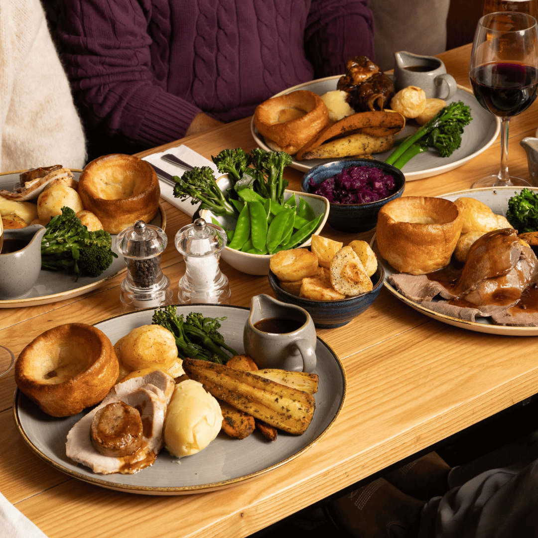 Roast Dinner at Heritage Pubs with bottomless gravy, Yorkies and gravy