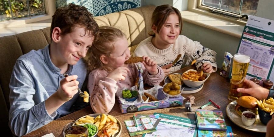 Young Guests Menu at Heritage Pubs