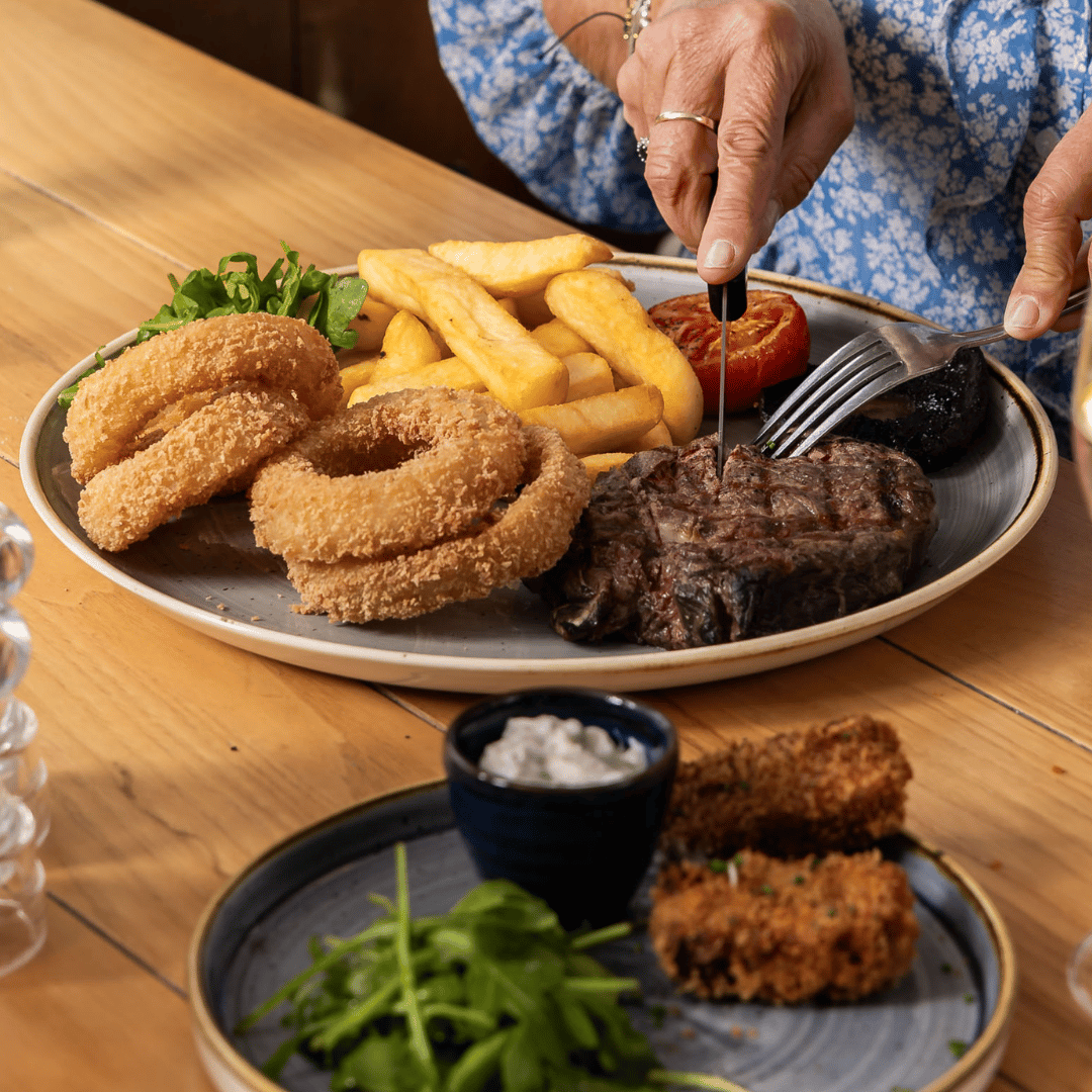 Food to complement cask ale at Heritage Pubs