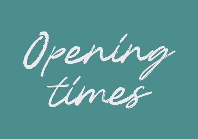 Opening times at Heritage Pubs