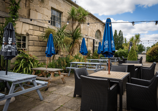 Photo of beer garden at Heritage Pubs