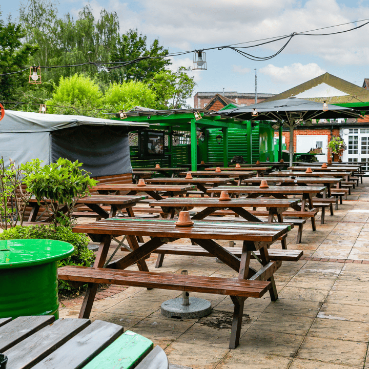 Beer Garden at Heritage Pubs
