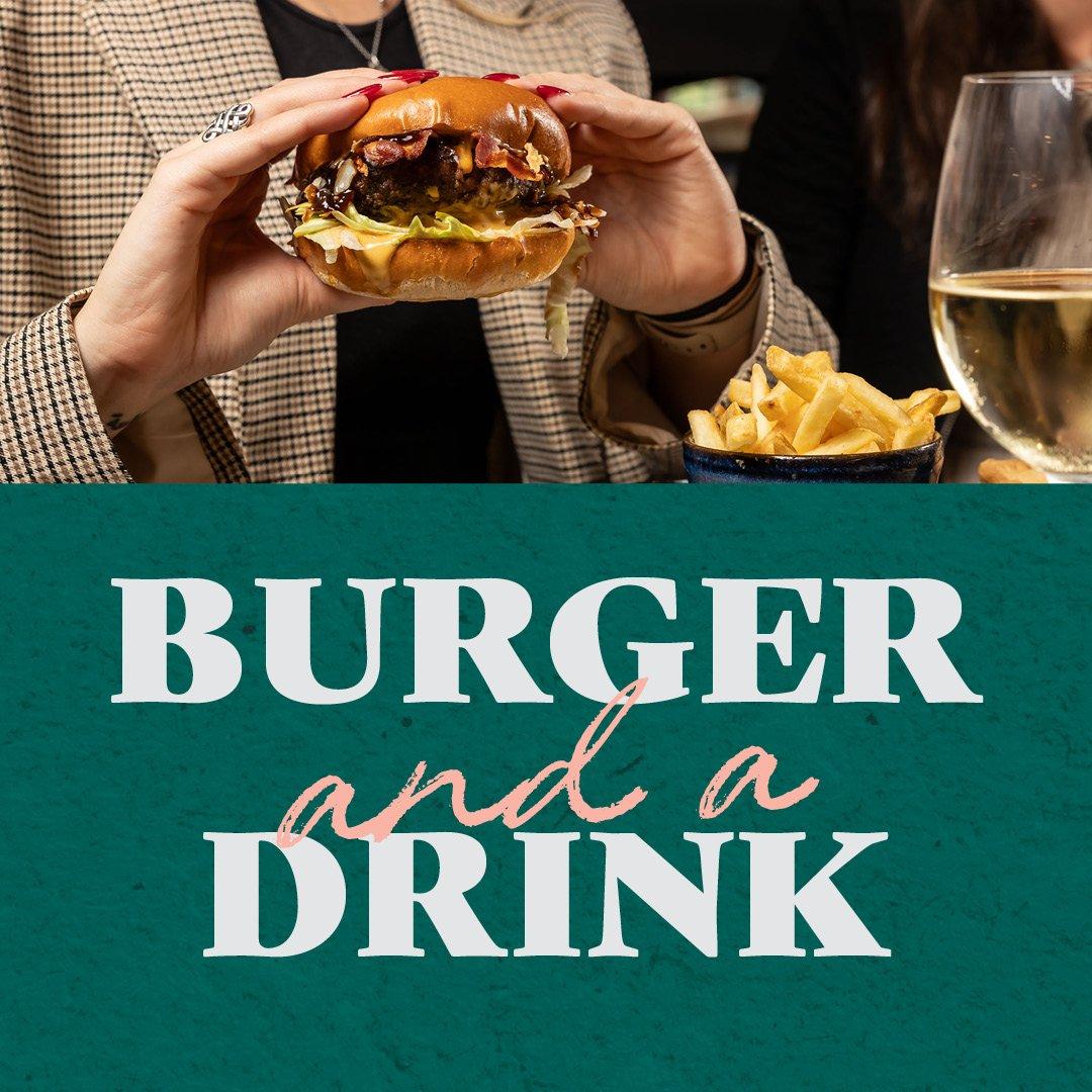 Burger and Drink at Heritage Pubs