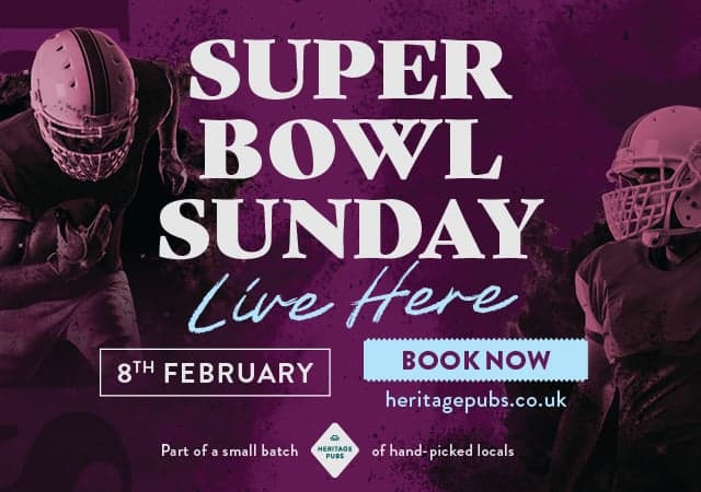 superbowl at Heritage Pubs