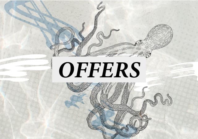 Offers here at the Sailors Arms