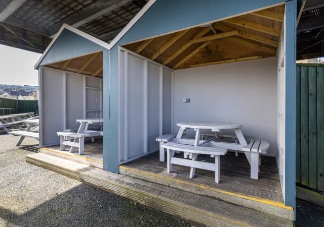 Beer Garden at Sailors Newquay