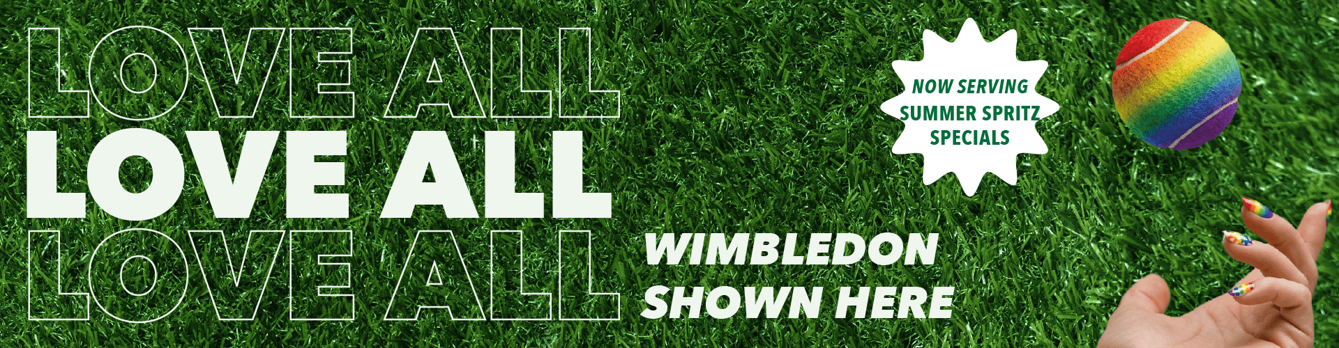 Wimbledon Shown Here