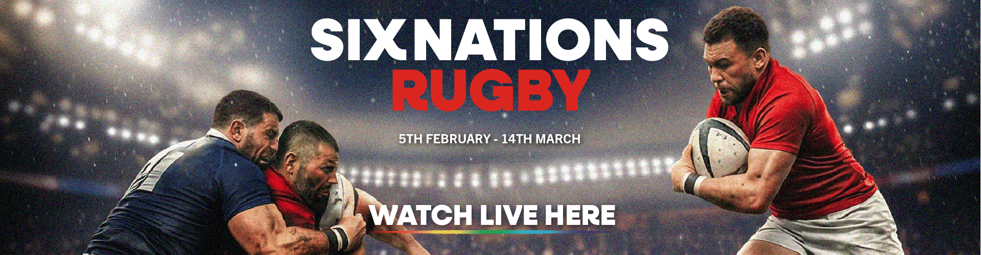 Six Nations rugby live at Via