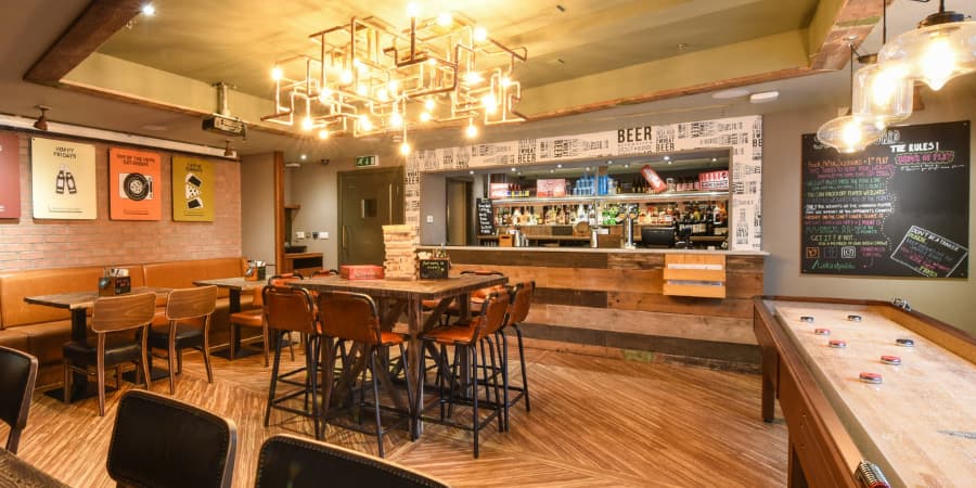Interior of Tank & Paddle, Bishopsgate