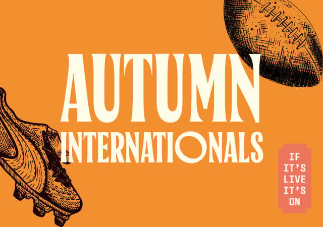 Autumn Nations: all games shown live here