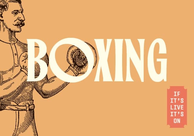 Watch Boxing live at Tank and Paddle