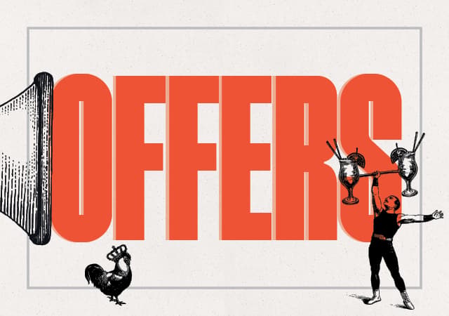 Offers at Tank and Paddle