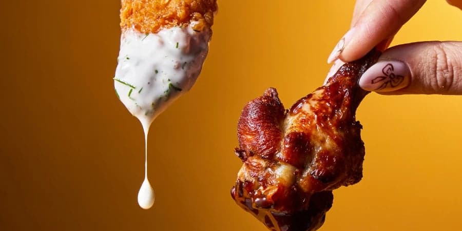 BBQ chicken wings