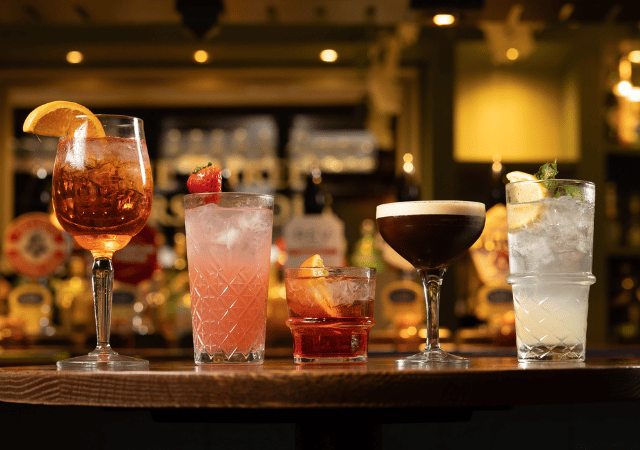 Signature Drinks at Tank and Paddle
