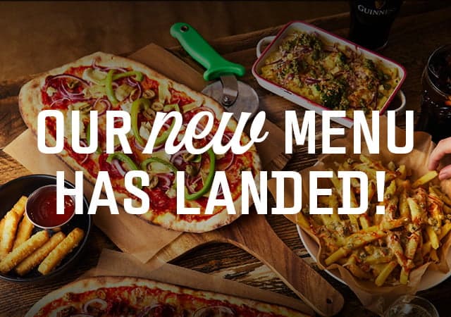 New menu has landed
