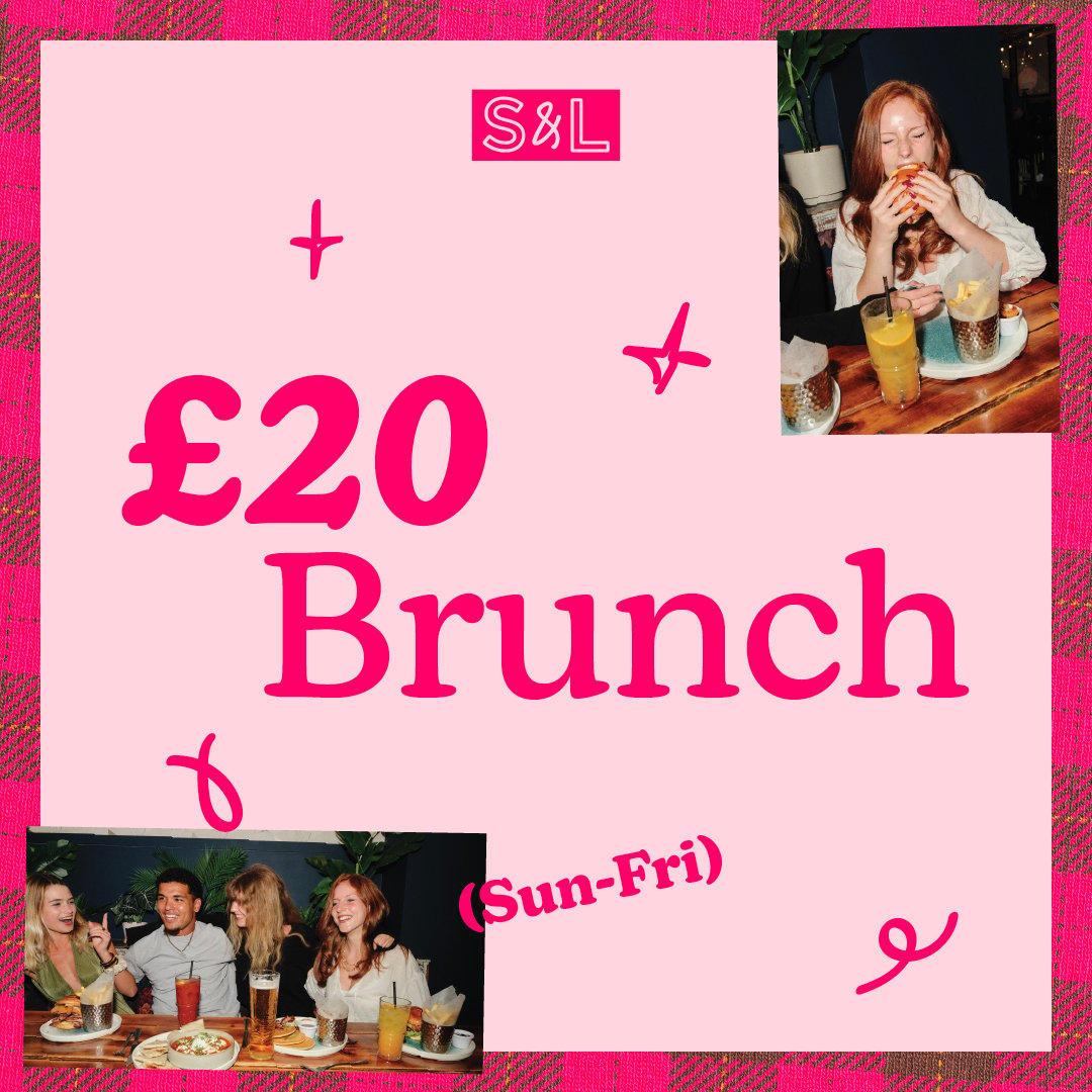 £20 Student Brunch at Slug & Lettuce