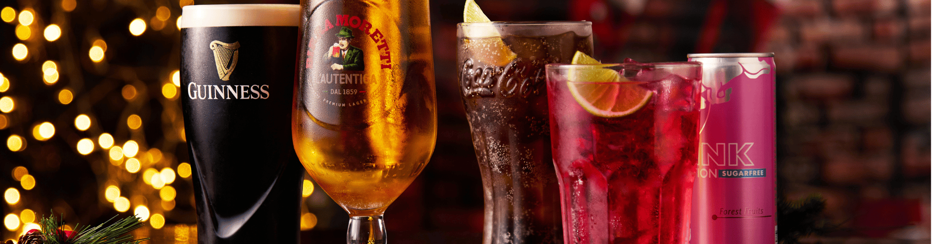 Festive drinks at Slug & Lettuce