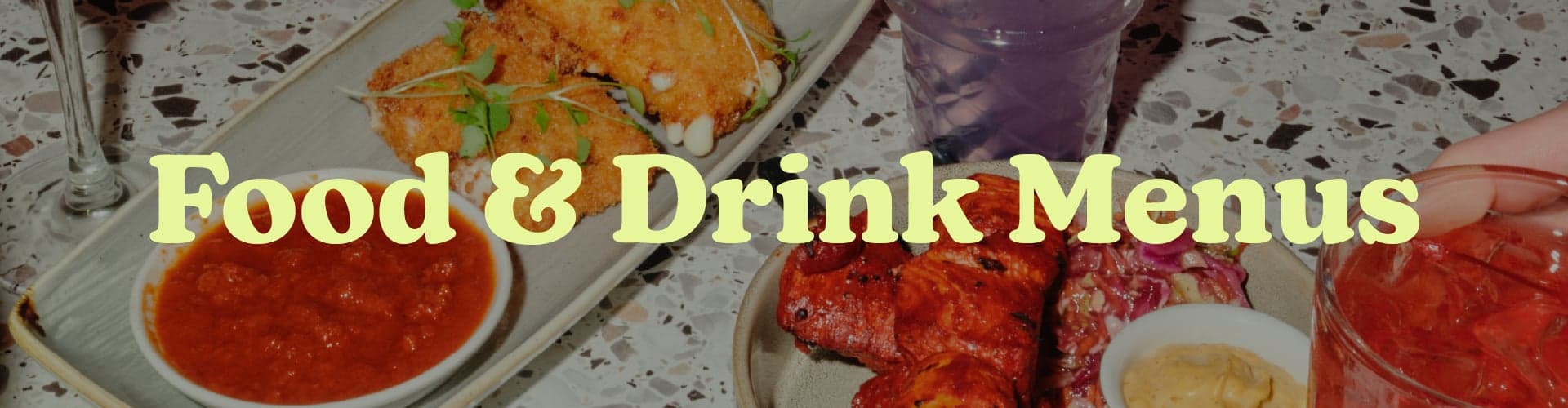 Food & Drink Menus at Slug & Lettuce