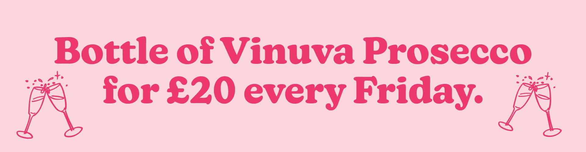 Bottle of Prosecco for £20