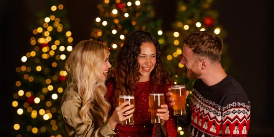 christmas atmophere at Pubsmiths