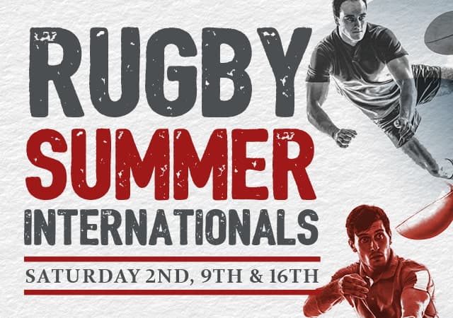Watch Rugby Summer Internationals live in your local area at Pubsmiths pub