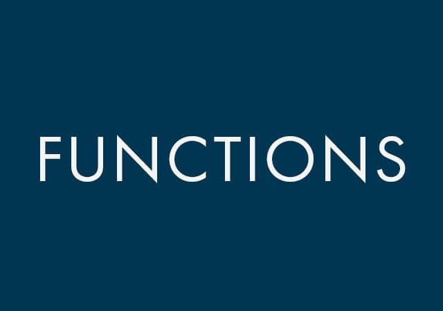 Functions at Pubsmiths