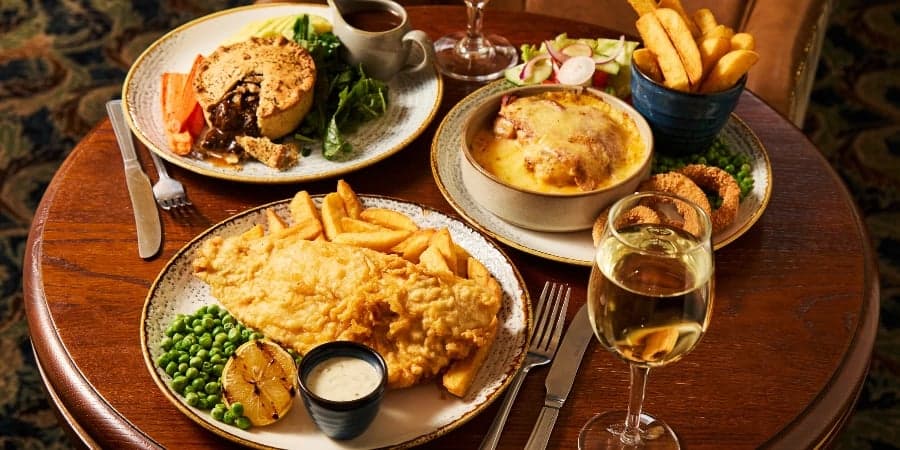 Food at Pubsmiths