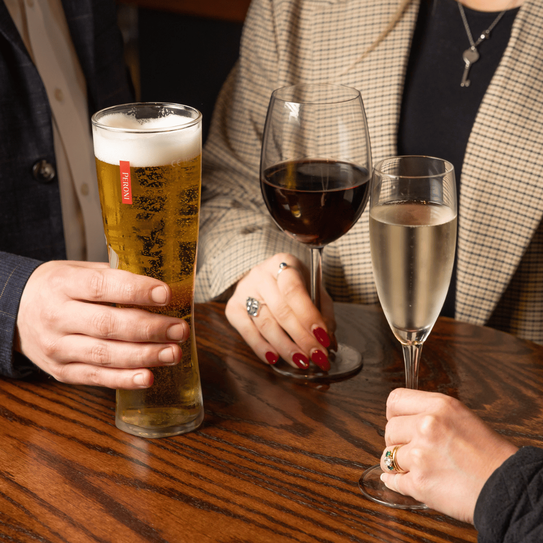After work beer, wine and champagne at Pubsmiths