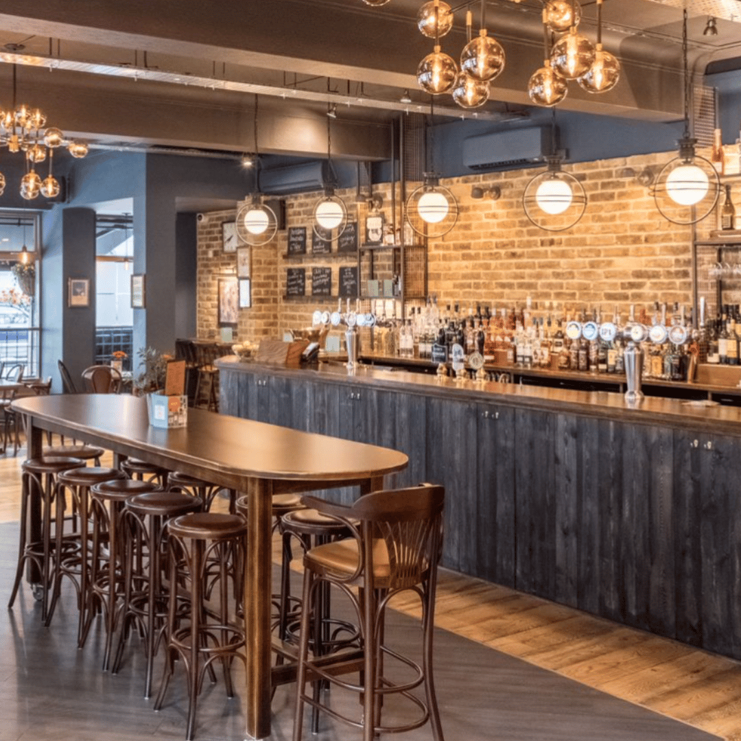 Main bar venue hire at Pubsmiths