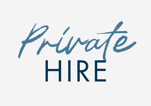 Private Venue Hire at Sir John Balcombe