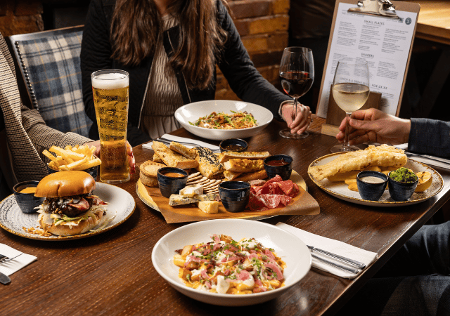 Food at Pubsmiths