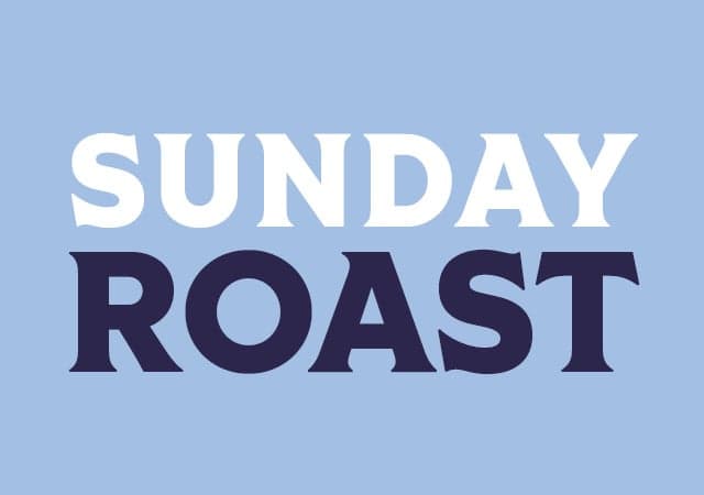 Pub Sunday Roast in your local area