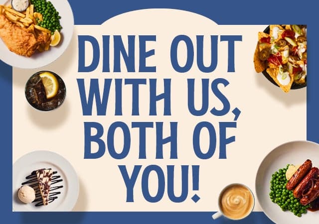 Dine out with us