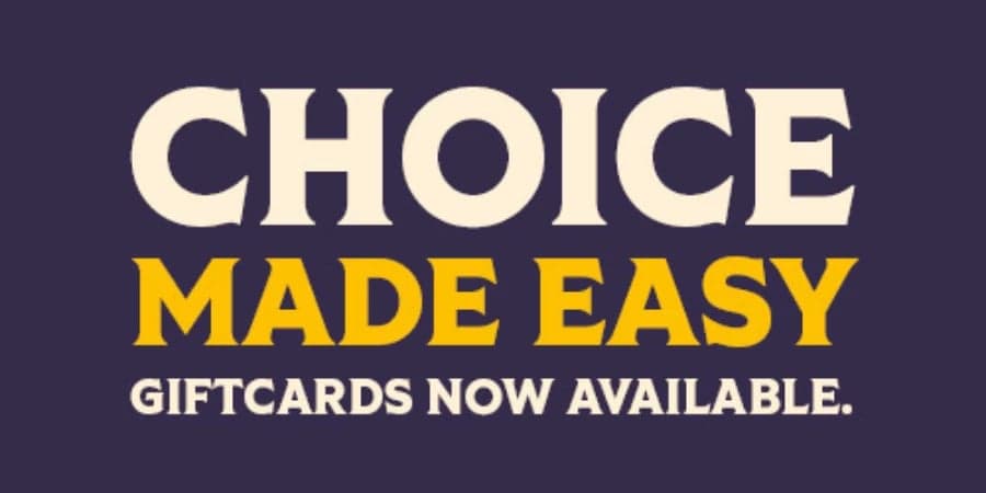 Gift cards for pubs