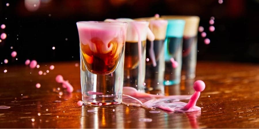 5 shots